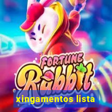 xingamentos lista